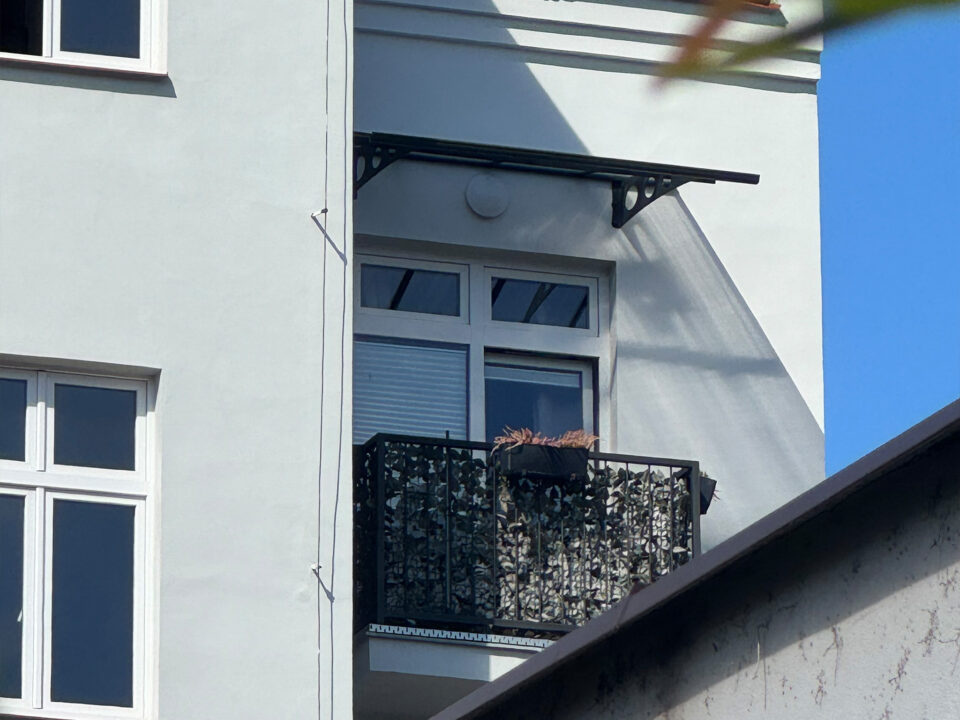 Zastřešní balkonu